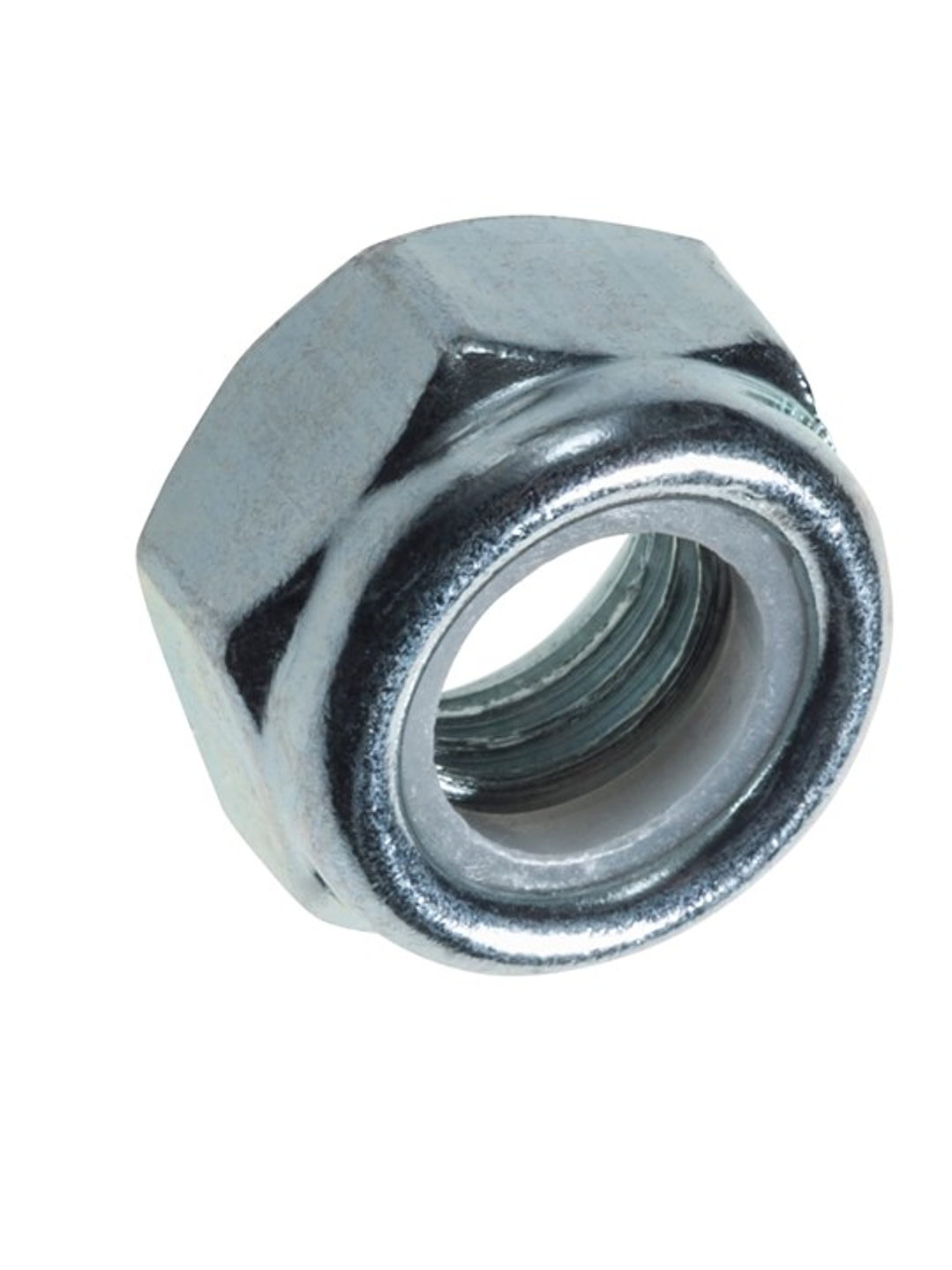 TUERCA  SEGURIDAD INSERTO NYLON MM GALVANIZADA 5 1