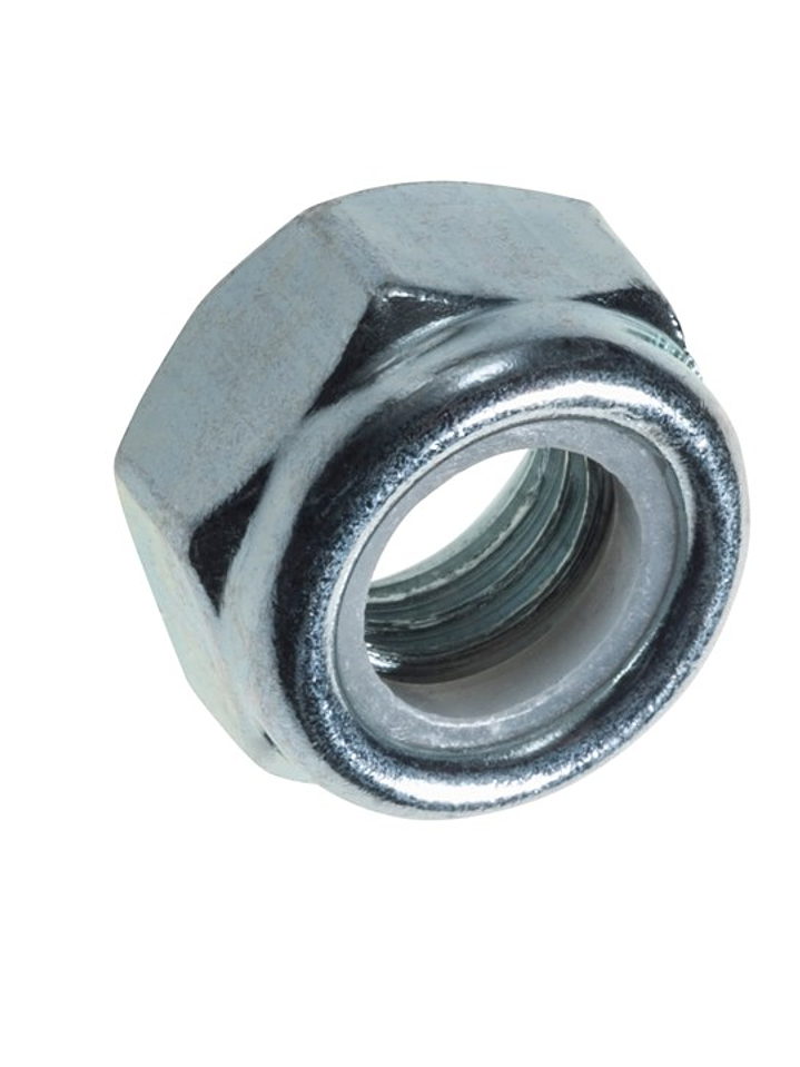 TUERCA  SEGURIDAD INSERTO NYLON MM GALVANIZADA 16 1