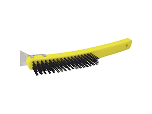 CEPILLO ALAMBRE CON RASQUETA MANGO LARGO 3X17 SURTEK 