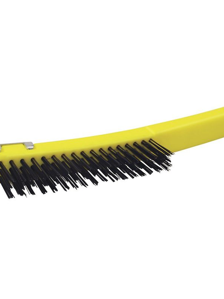 CEPILLO ALAMBRE CON RASQUETA MANGO LARGO 3X17 SURTEK  1