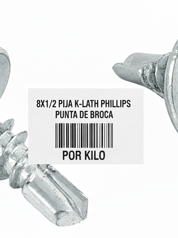 PIJA PHILLIPS PUNTA DE BROCA 8X1/2 POR KILO 2