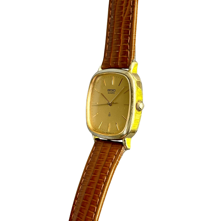 Seiko Quartz - Gold Dial - Quartz - 34mm - 7830-5220 4