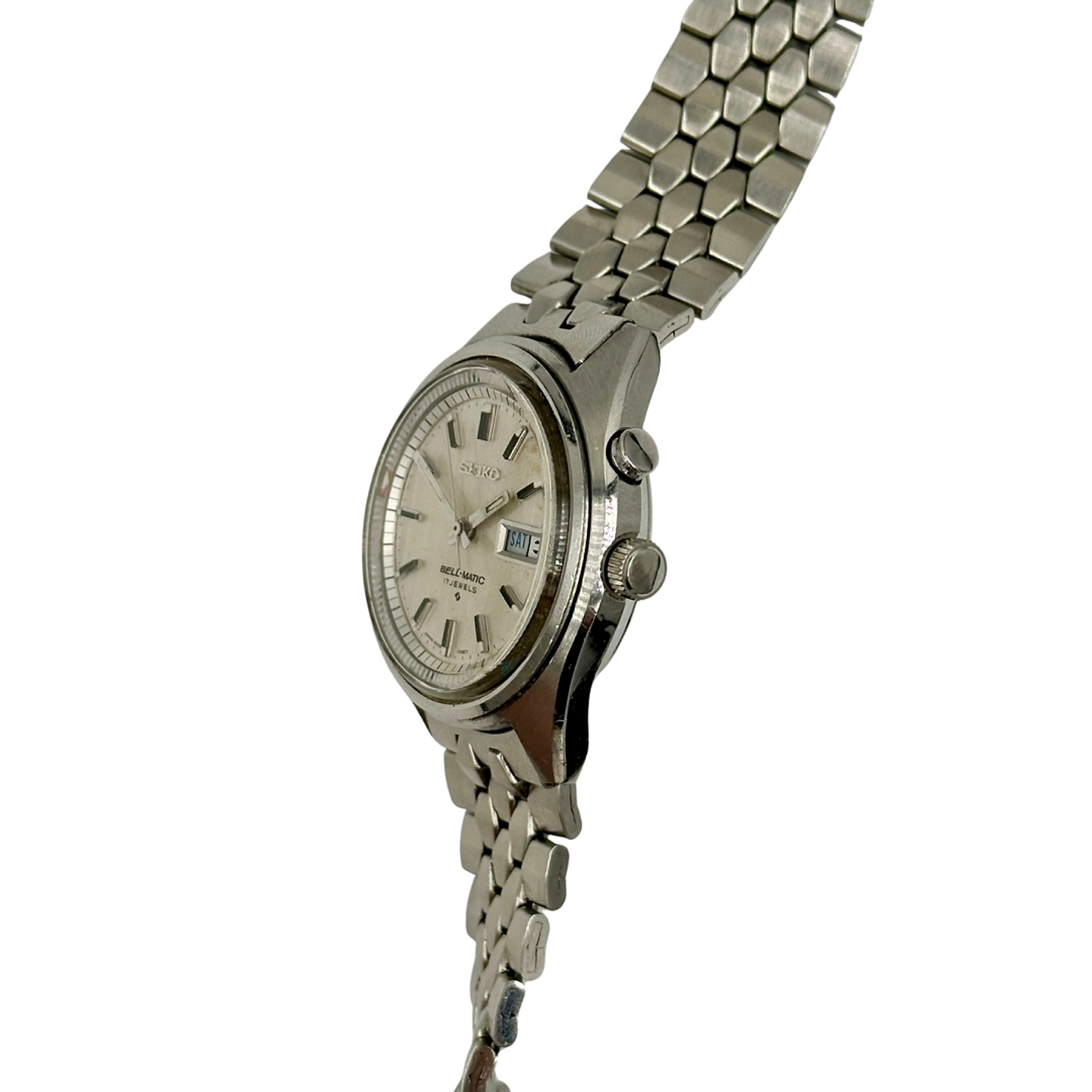 Seiko Bell-Matic - Silver Dial - Automatic Alarm - 4006-7029 3