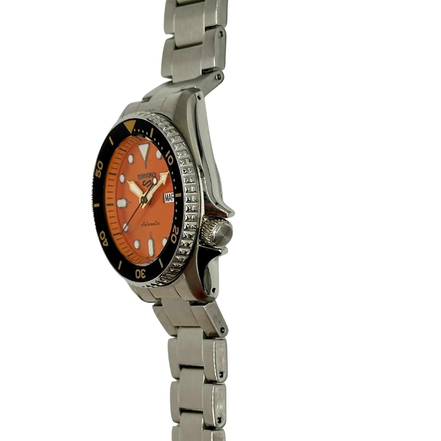 Seiko 5 Sports - SKX Series - Orange - Automatic - 38mm - SRPK33 5