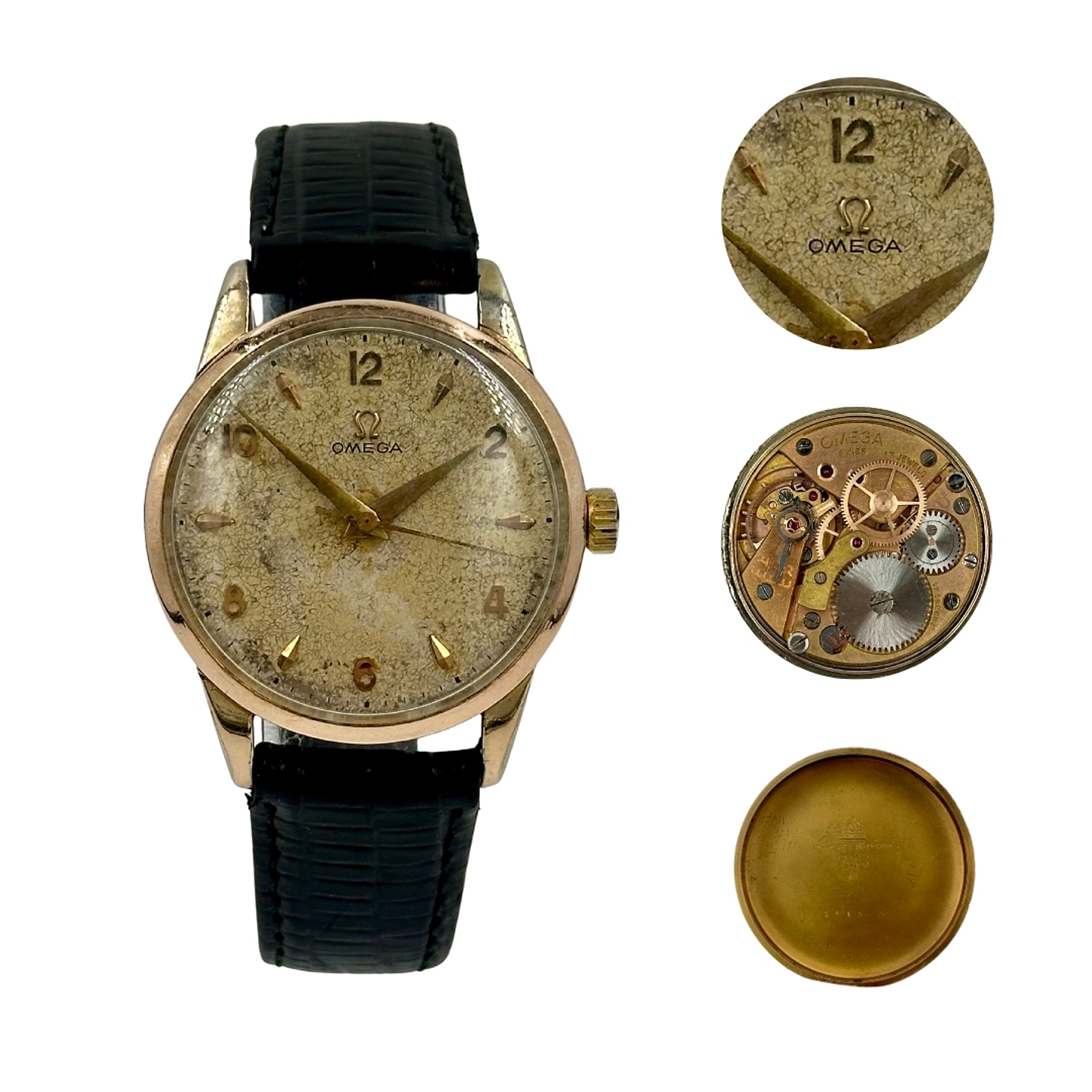 Omega – Ref. 2513-3 – Chapado Oro 80 Micrones – Calibre 283 Manual – 35mm – 1951 1
