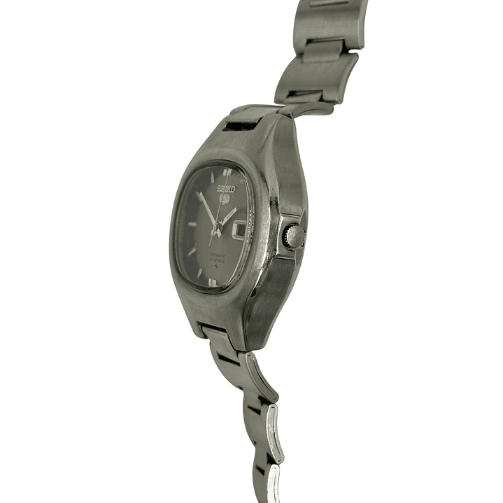 Seiko 5 – 7019-5010 – Bicolor Silver/Graphite – Automático 21J – 37 mm – (314350) 4