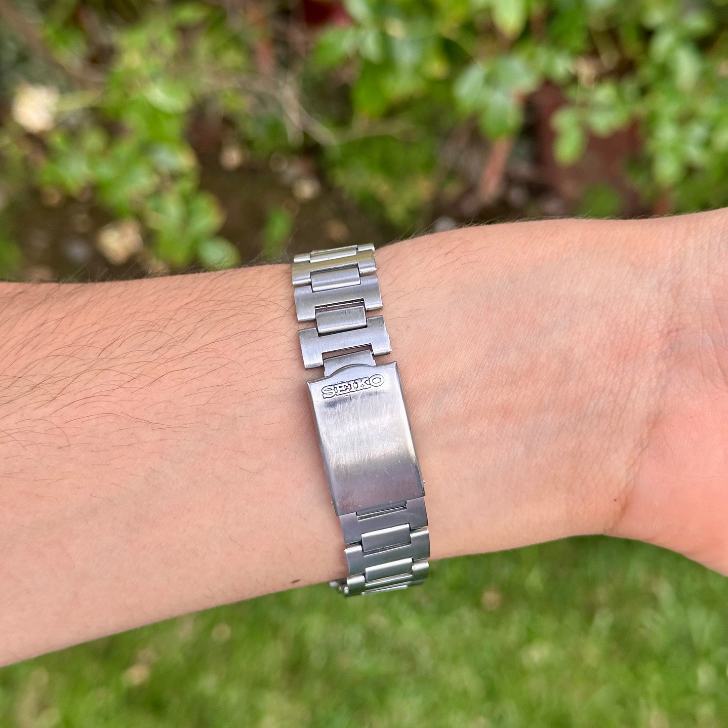 Seiko 5 – 7019-5010 – Bicolor Silver/Graphite – Automático 21J – 37 mm – (314350) 11