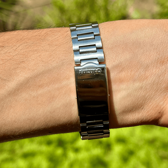 Seiko 5 6319-5170 Automático 37 mm – Calendario Inglés/Árabe – Vintage Serie 452715 11