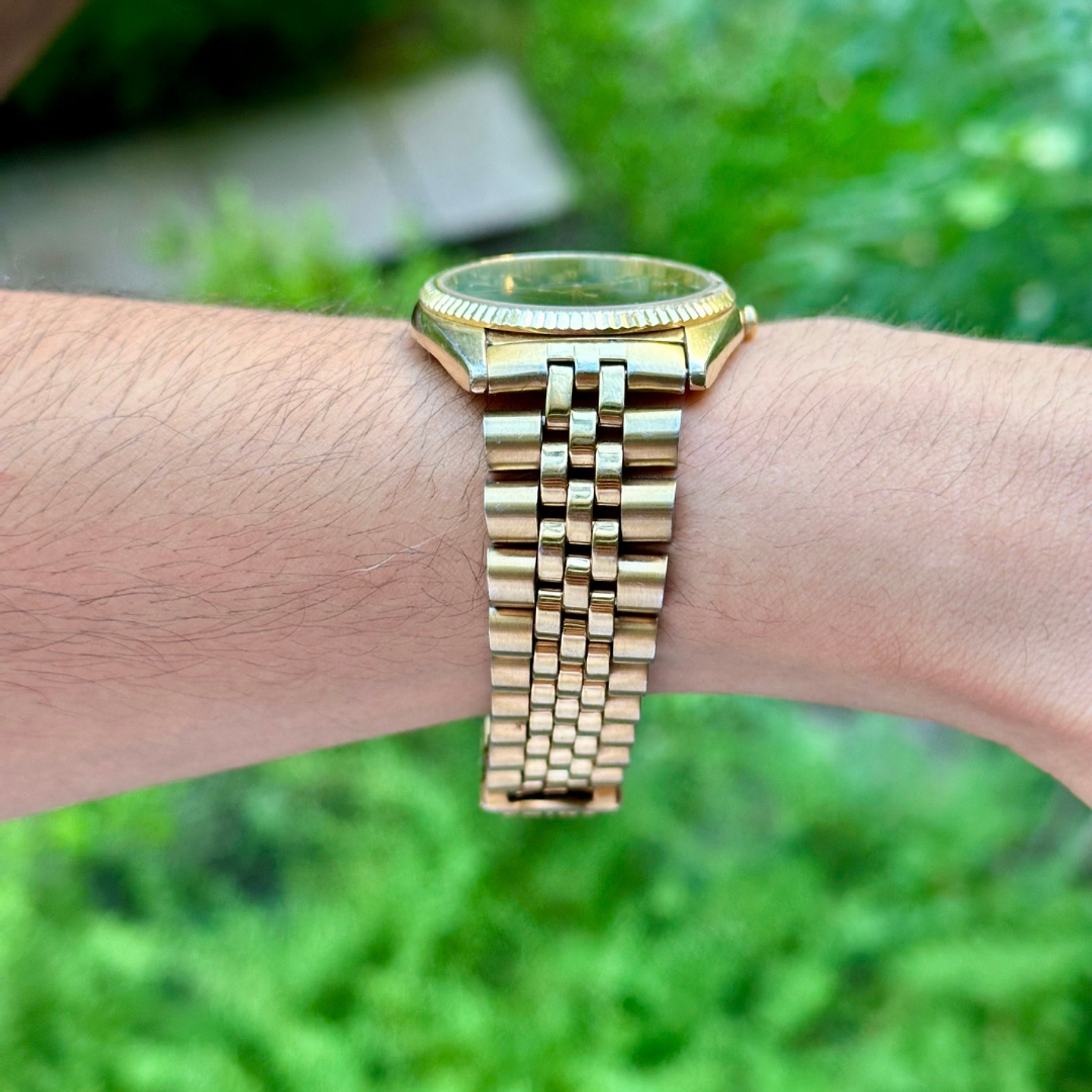 Seiko President SQ 5Y23-8A69 Gold Tone – Quartz Day-Date – 37mm – Serie 072515 10