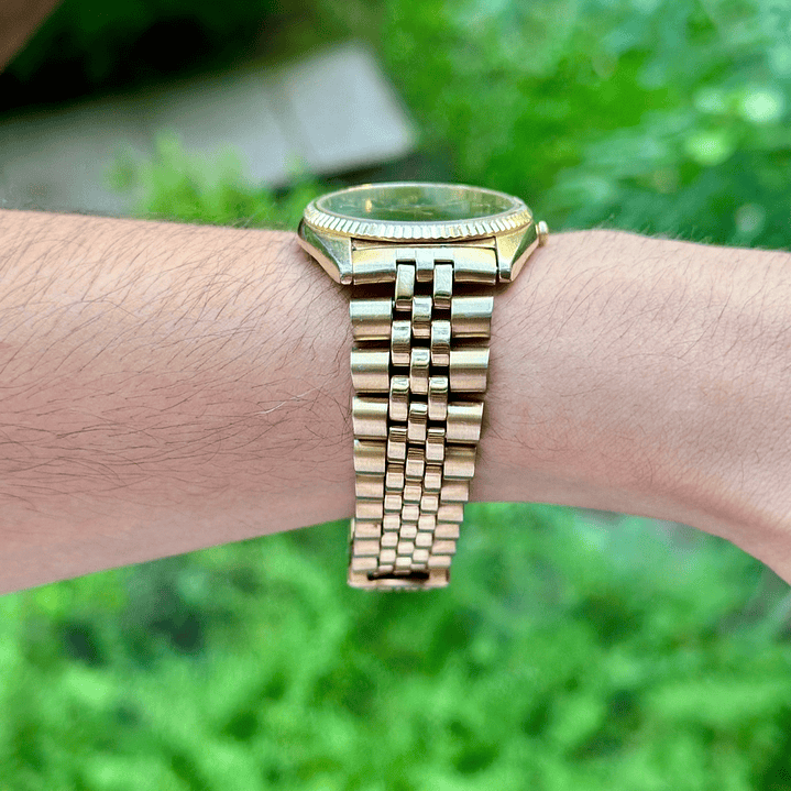 Seiko President SQ 5Y23-8A69 Gold Tone – Quartz Day-Date – 37mm – Serie 072515 10