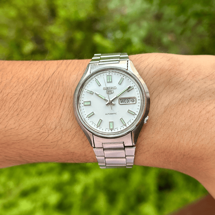 Seiko 5 – 6309-8230 – Automático Vintage Acero – 37 mm  7