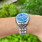 Seiko 5 6119-8093 – Esfera Azul – Automático Vintage – 37 mm - Miniatura 9