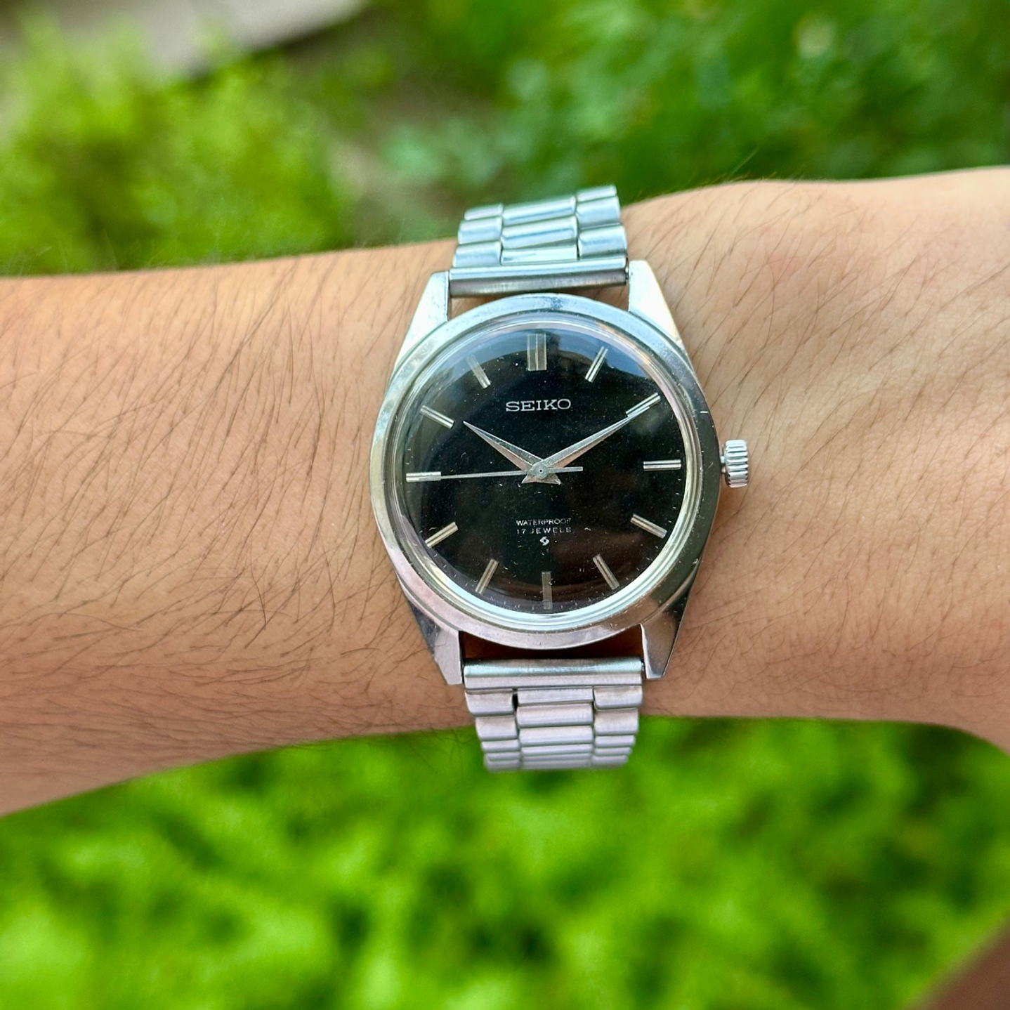 Seiko – Hand Winding – Black Dial – Manual – 6602-7040 8