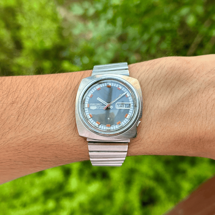 Seiko 5 – Automatic – 8119-7410 – Black Dial – Day-Date  8