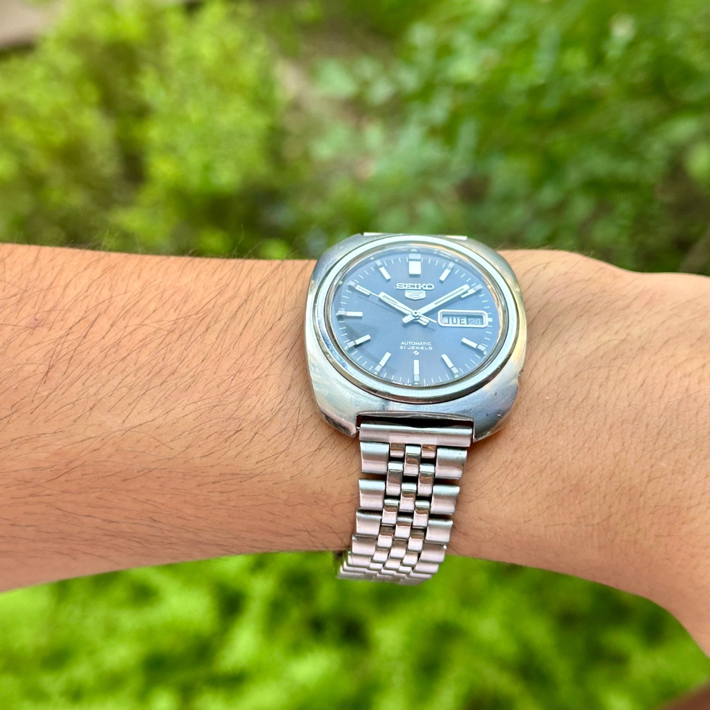 Seiko 5 – Calibre 6119 Automático – Day-Date – Acero – 1970's 8