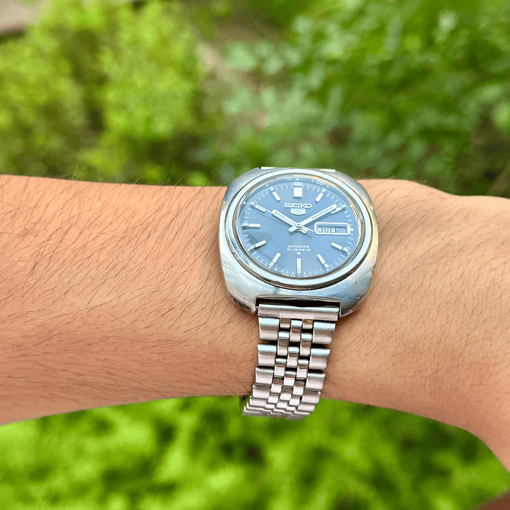 Seiko 5 – Calibre 6119 Automático – Day-Date – Acero – 1970's 8