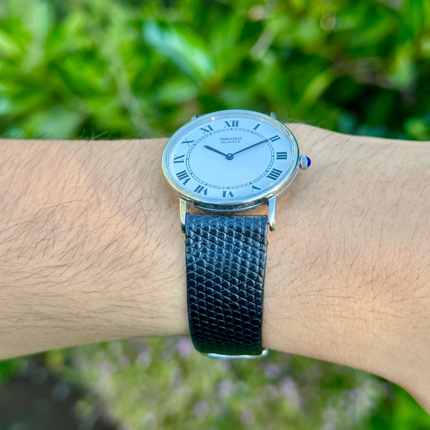 Seiko Quartz – Classic Roman White – Quartz – 4110-8019 8