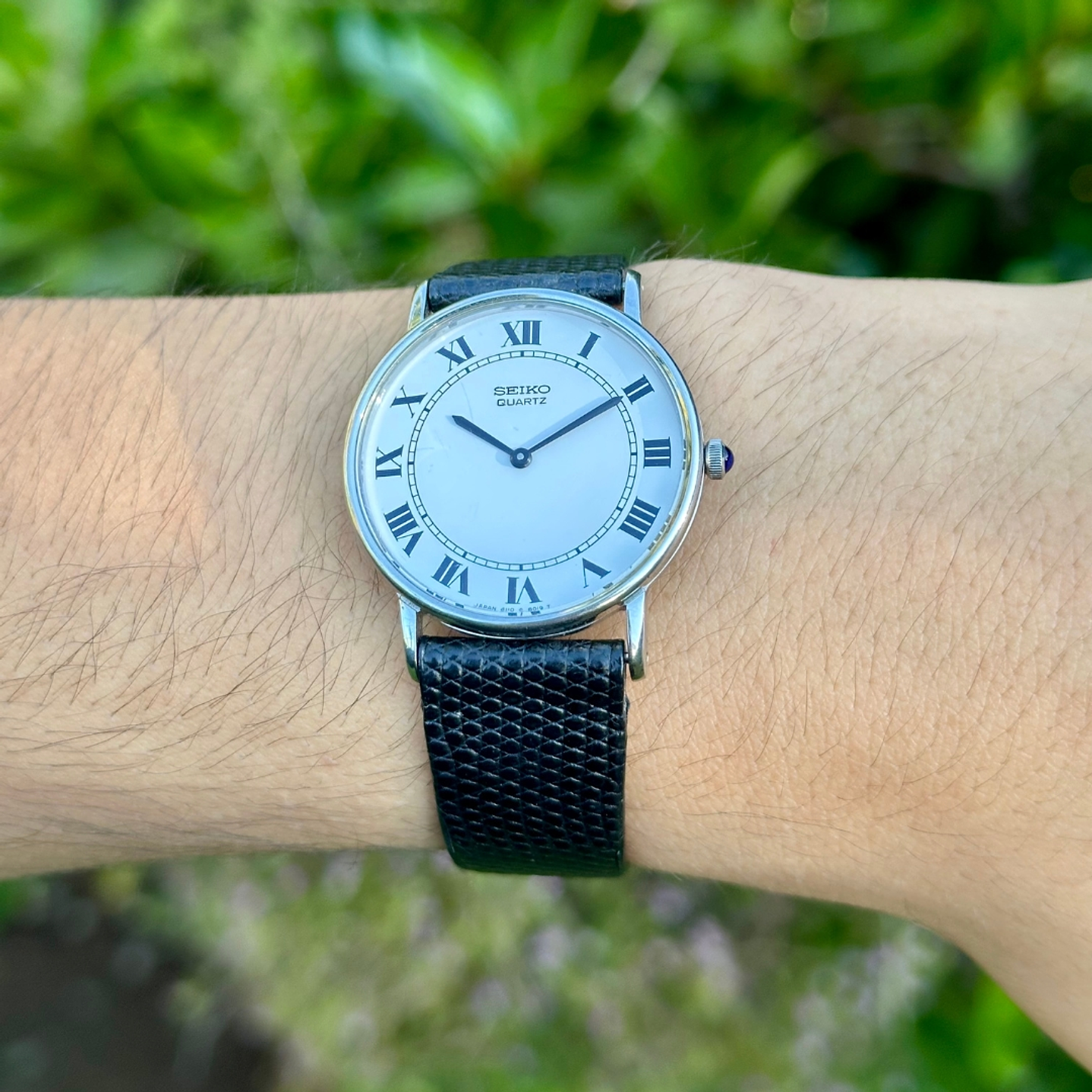 Seiko Quartz – Classic Roman White – Quartz – 4110-8019 7