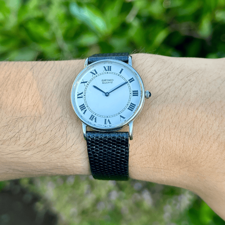 Seiko Quartz – Classic Roman White – Quartz – 4110-8019 7