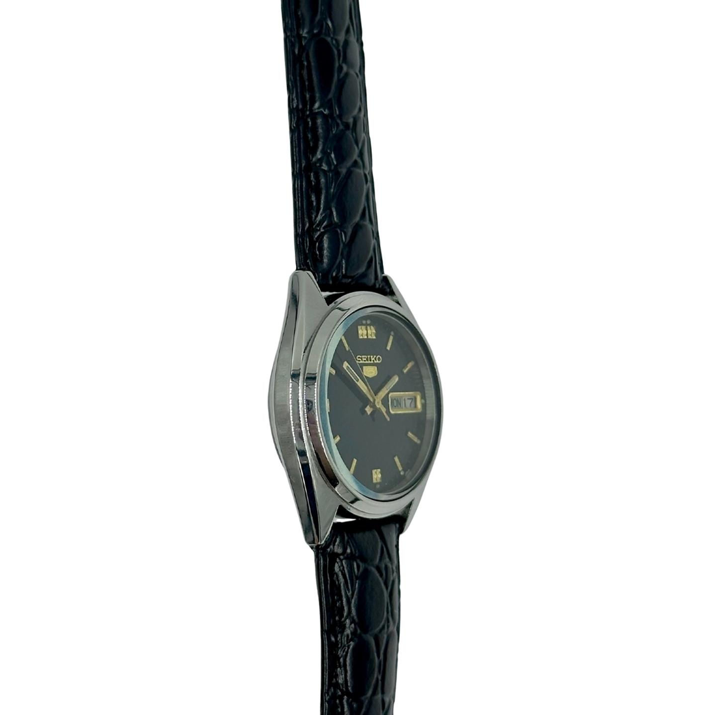 Seiko 5 – Automatic Black – Vintage – Cal. 7009 4