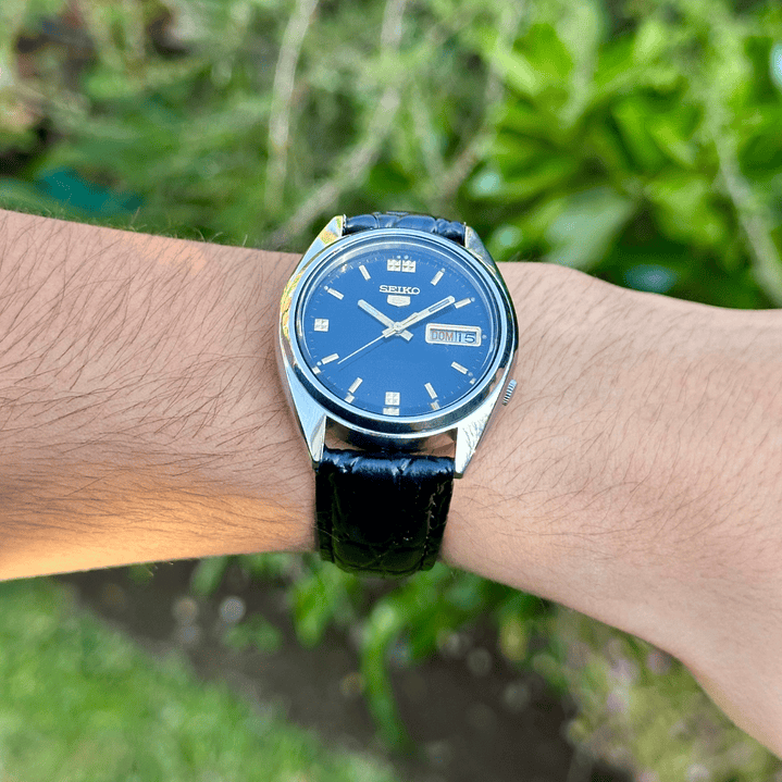 Seiko 5 – Automatic Black – Vintage – Cal. 7009 9