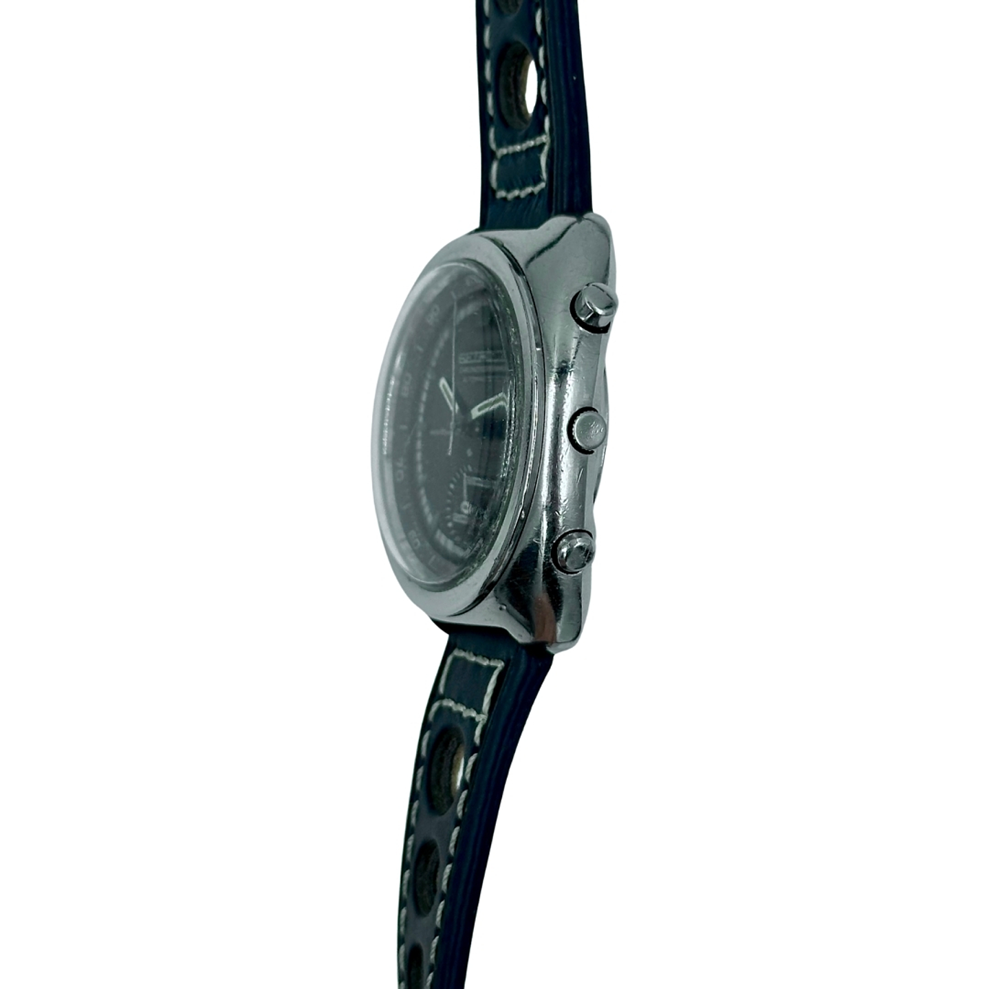 Seiko Chronograph “Bruce Lee” – Automatic – Cal. 6139 Black  – 41mm  3