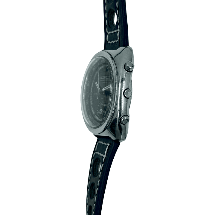 Seiko Chronograph “Bruce Lee” – Automatic – Cal. 6139 Black  – 41mm  3