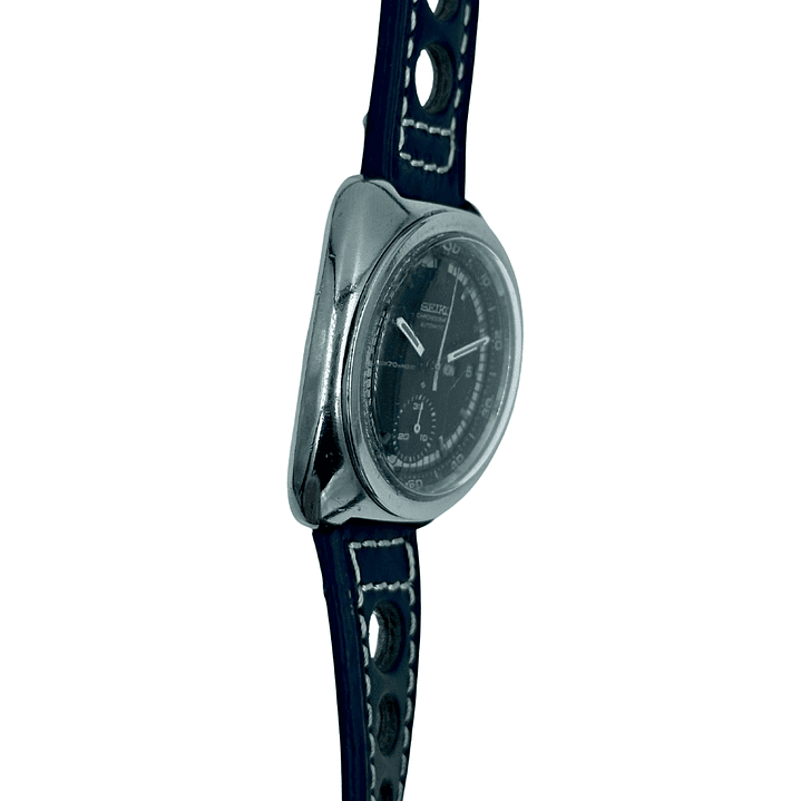 Seiko Chronograph “Bruce Lee” – Automatic – Cal. 6139 Black  – 41mm  4