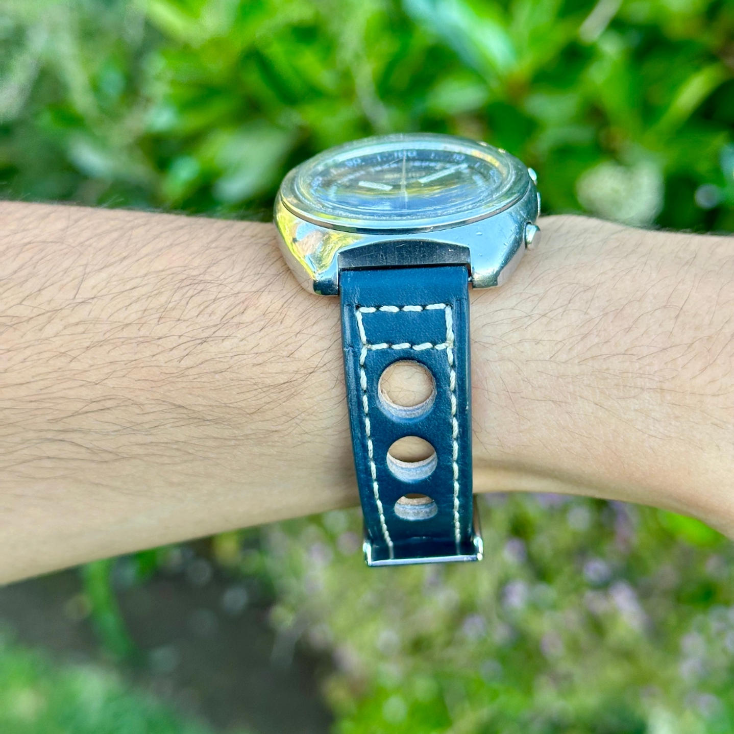 Seiko Chronograph “Bruce Lee” – Automatic – Cal. 6139 Black  – 41mm  9