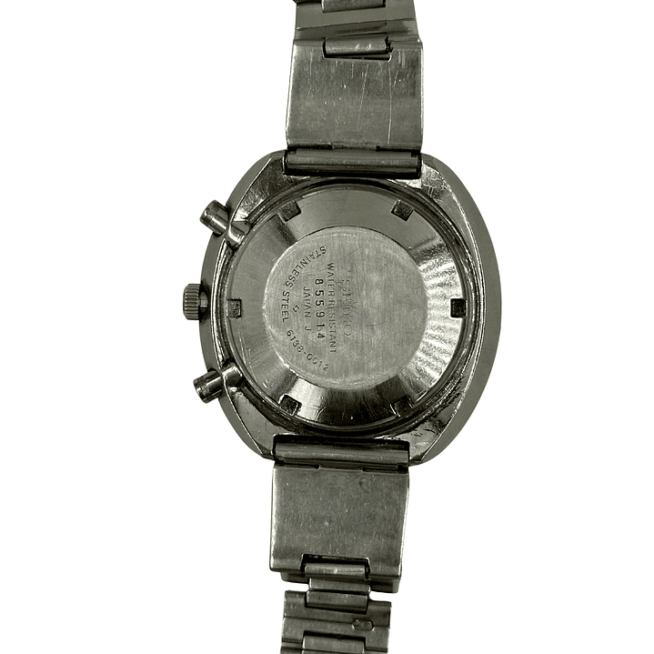 Seiko 6138-0012 “UFO” – Black Dial – Automatic Chronograph – 44mm – Serie 855914 2