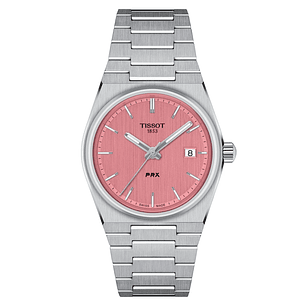 Tissot PRX 35 mm – Esfera Rosa Cuarzo -  Ref. T137.210.11.331.00