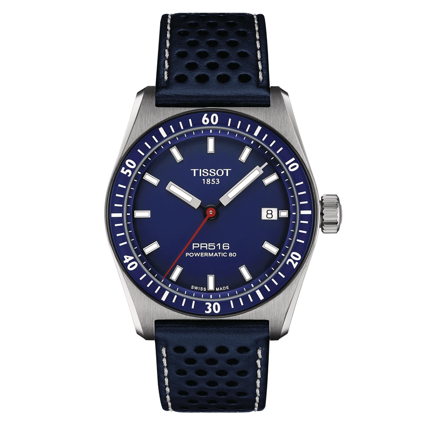 Reloj Tissot PR516 Powermatic 80 Automático 38 mm – Esfera Azul  Ref. T149.407.16.041.00 1