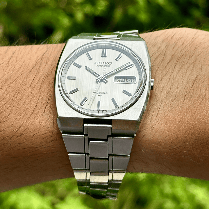 Seiko 5 – 7006-6000 – Automatic – Silver Dial – 37mm  9