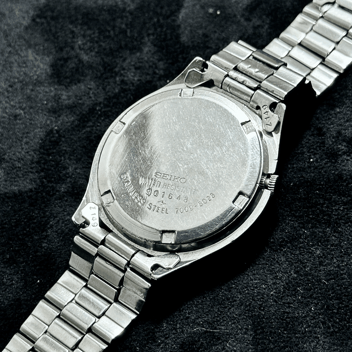 Seiko Automatic – 7009-8028  – Dial Azul – 37mm 5