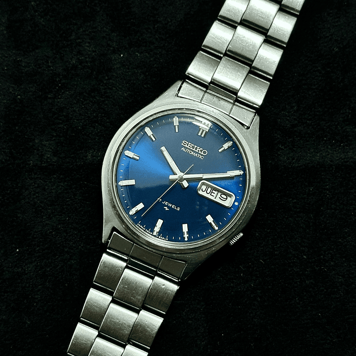 Seiko Automatic – 7009-8028  – Dial Azul – 37mm 4