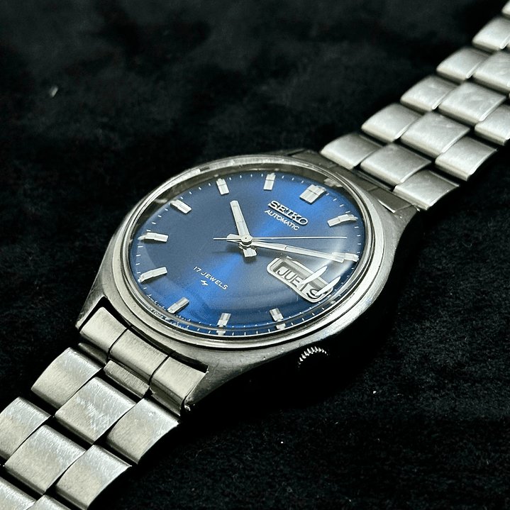 Seiko Automatic – 7009-8028  – Dial Azul – 37mm 6
