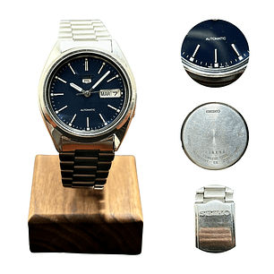 Seiko 5 – Blue Sunburst Dial – Automatic 37mm – 7S26-3040