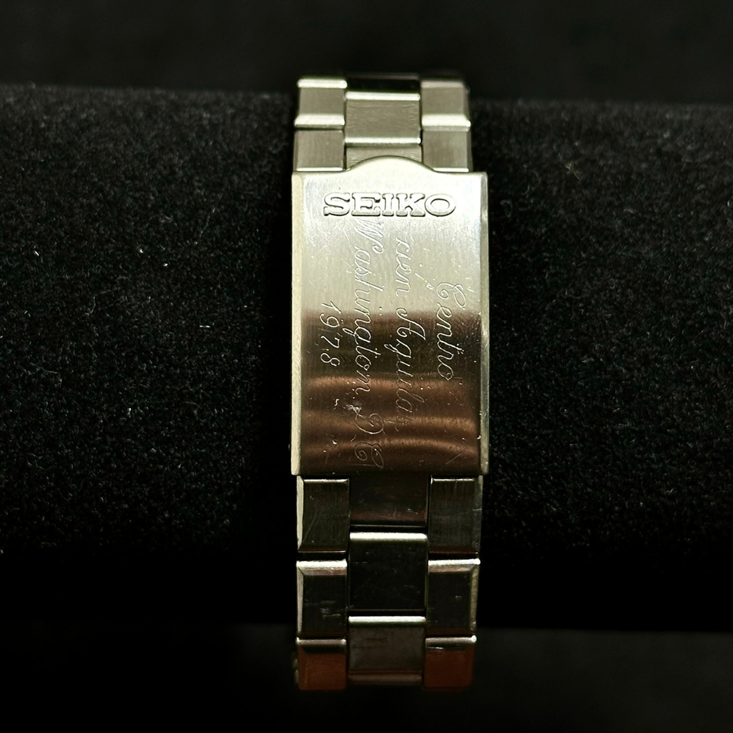 Seiko Automatic 7009-8049 37mm – Esfera Plateada – Día/Fecha – Vintage 1978 8