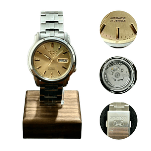 Seiko 5 – Champagne Dial Automatic 37mm – SNKL81K1