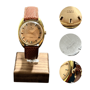 Radiant Vintage Swiss Made – 17 Rubies Incabloc – Manual – 37mm