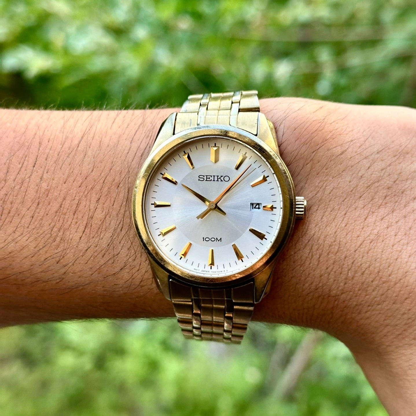 Seiko Quartz SQ – Champagne Dial – 40mm – 7N42-0FL0 11