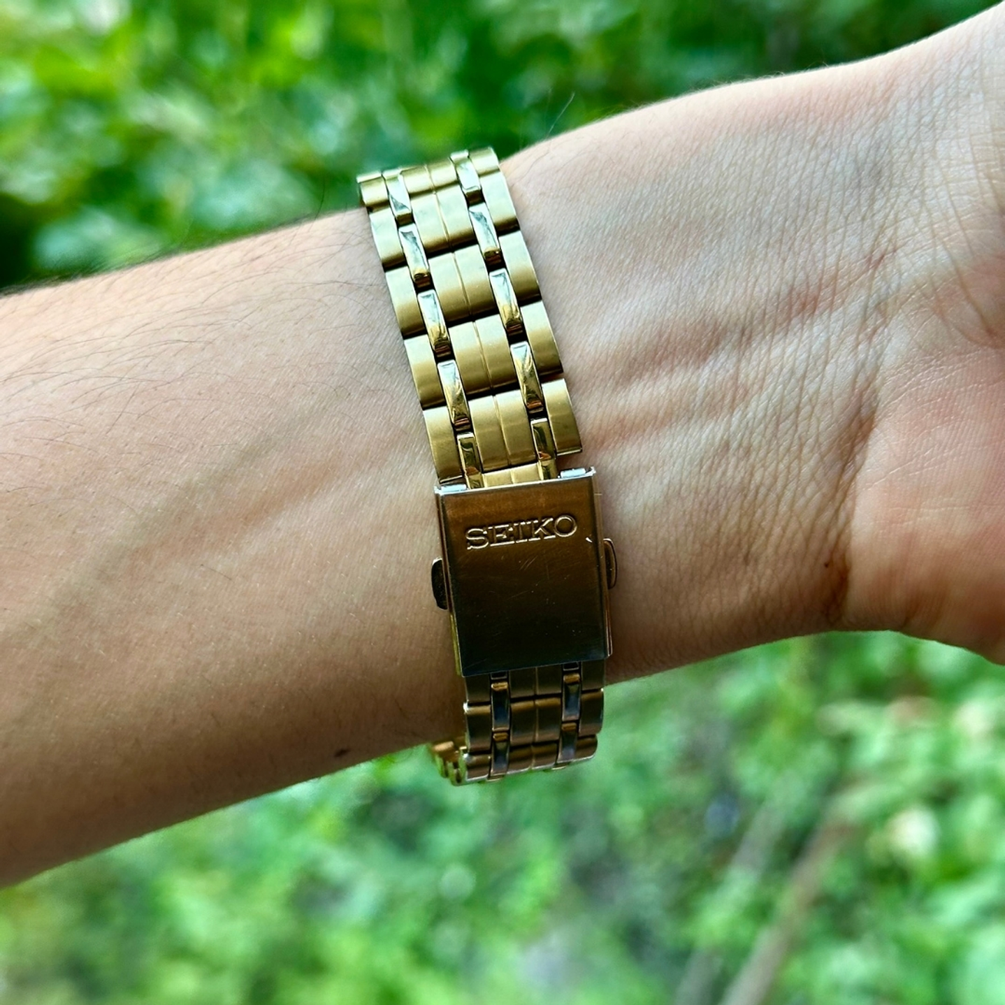 Seiko Quartz SQ – Champagne Dial – 40mm – 7N42-0FL0 13