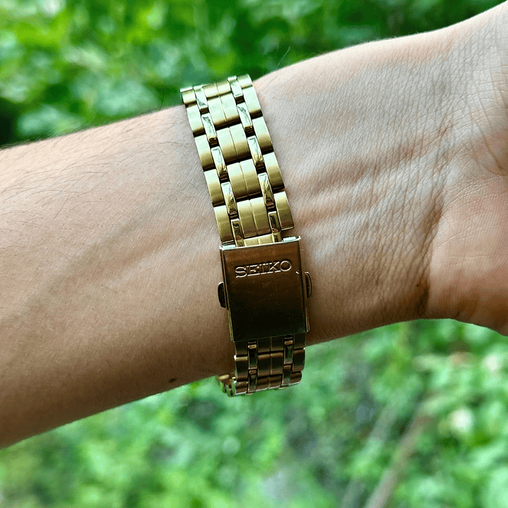 Seiko Quartz SQ – Champagne Dial – 40mm – 7N42-0FL0 13