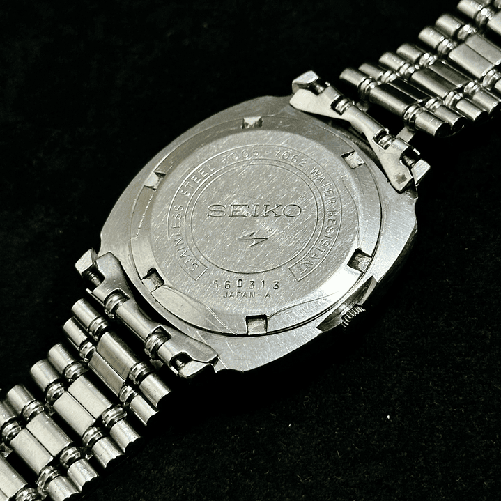 Seiko Automatic 7005-7062 – Sunburst Plateado – Automático – 37 mm  6