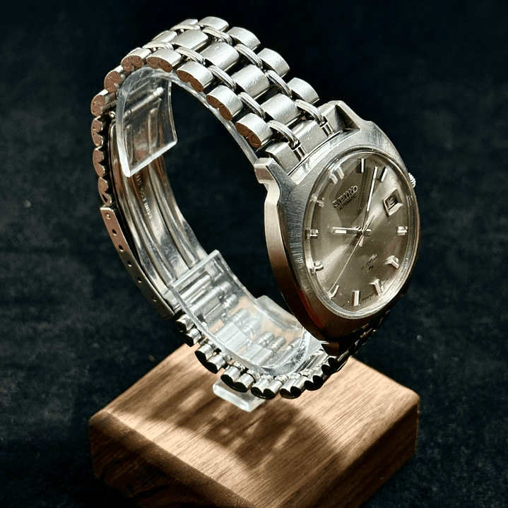 Seiko Automatic 7005-7062 – Sunburst Plateado – Automático – 37 mm  3