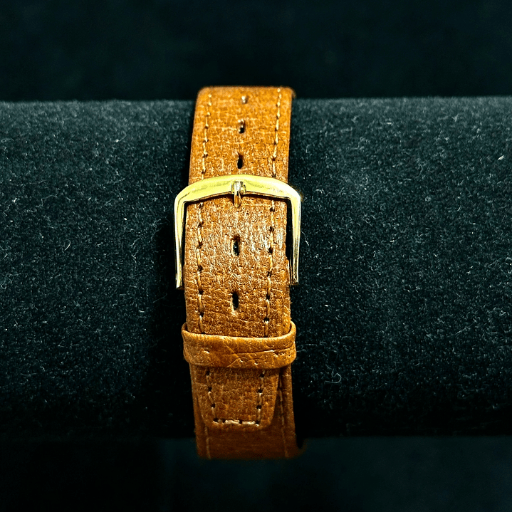 Seiko Quartz SQ – Black Dial Gold Tone – Quartz 37mm – V700-8A10 8