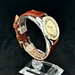 Certina – Bullseye – Esfera Bicolor Crema/Tabaco – Cuerda Manual – 38mm – Vintage ca. 1950s - Miniatura 2
