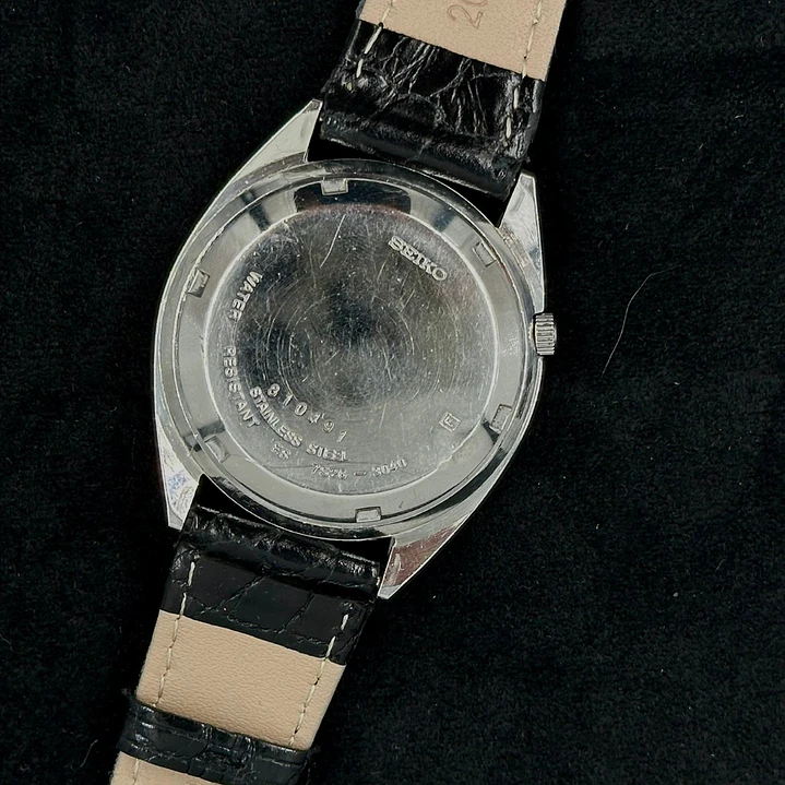 Seiko 5 Automático – Esfera Waffle Dorada – Acero – Day-Date – 7S26-3040 8
