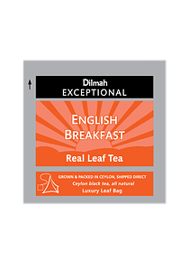 DILMAH EXCEPTIONAL ENGLISH BREAKFAST TE - 50 Un.