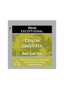 DILMAH EXCEPTIONAL CEYLON GREEN TEA - 50 Un.